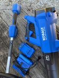 Kobalt Cordless 24v Leaf Blower and String Trimmer