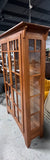 Ethan Allen Glass Front Cabinet with (3) Glass Shelves