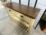 Two Tone Farmhouse Style Buffet