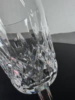 (I) Waterford Crystal Lismore Water Goblets (8 AVAILABLE—PRICED INDIVIDUALLY AT $25 EACH)