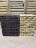 Pair of Storage Baskets with Wire Frames