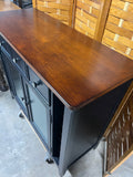 Two Tone Buffet by Master Design***HEAVY ITEM***READ DETAILS ON PICK UP POLICY***