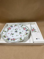 (B) Fruit Berries Cake Plate And Pie Server Andrea by Sadek