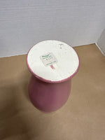 Mauve Pink Haeger Flower Vase