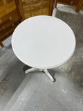 Home Goods White Painted Round Side Table
