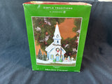 Dept. 56 “Church Of Peace” Set Of 5, Light Works