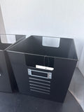Pair Of Black Closet Maid Metal Storage Bins // 2 Pairs Available// PRICED INDIVIDUALLY