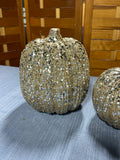 Set of 3 Foam Glitter Pumpkins