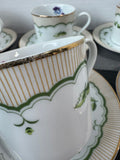 16-Piece Georges Briard Victorian Garden Teacup & Saucer Set