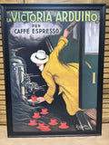 La Victoria Arduino Cafe Espresso Signed Canvas Print; Signed  (AS IS)