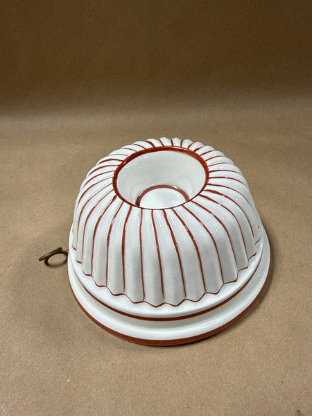 Small Ceramic Jello Mold — Made In Italy