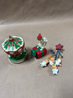 (B) Lot Of 3 Noma Ornaments With Boxes READ DESCRIPTION