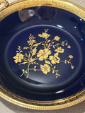 Limoges Dish/Tray with 22K Ormolu