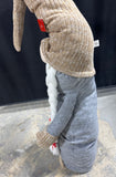 3.5FT Plush Sitting Gnome with Posable Hat