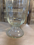 (B) Tall Bubble Glass PedestalCandle Globe