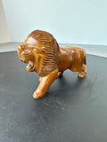 Wooden Roaring Lion