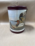 Canvas Backed Duck Leather Ice Bucket