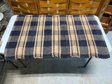 Woven Plaid Rug (B) 44"x27"