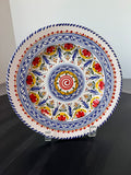 Decorative Hand Painted Spanish Pottery Plate