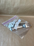 Reed & Barton Roman Medallion Forks - 9 Piece