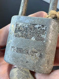 Vintage Eagle Padlock with 2 Keys