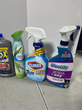 Cleaning Lot V, Most bottles at least half full