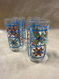 Set Of 4 Texas Star Drinking Glasses