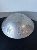 Wilton Armetale Floral Pewter Bowl