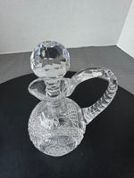 (H) Waterford Crystal Prestige Claret Decanter with Stopper PGA Monogram