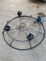 D- Black Metal Plant Dolly