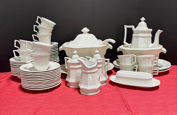 59-Piece Simpson England The Museum Collection Greenfield Village China Set