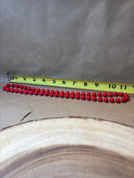 Red Beaded Necklace