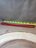 Red Beaded Necklace
