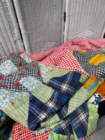 Hodge Podge Patchwork Hand Made Quilt