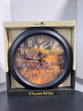 Sealed Reflective Art Inc. Deer Decorative Wall Clock