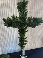 Pair of Northlight Faux Fir Holy Crosses