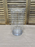 Lightweight Clear Glass Vase // 3 Available // PRICED INDIVIDUALLY