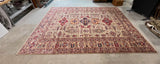 Turkish Hand Woven Rug (D), 12 ft 2 in x 9 ft