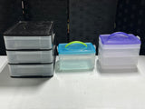 Plastic Storage Bin Lot A