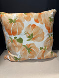 Pumpkin Pillow Case with Down Filled Pillow