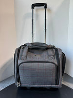 London Fog Under Seat Rolling Carry On Bag