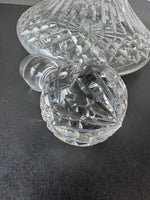 (B) Waterford Crystal Lismore Ships Decanter with Stopper