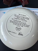 (B) Wedgwood Be My Friend by Mary Vickers Collectible Plate in Box (2 AVAILABLE—PRICED INDIVIDUALLY AT $18 EACH)