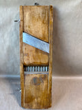 Wooden Kraut Vintage Cabbage Slicing Board