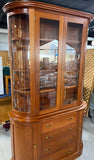 Tom Seely Lighted 2 Piece China Hutch  ***HEAVY ITEM*** Read Details on Pickup Policy