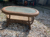 Rattan Patio Coffee Table