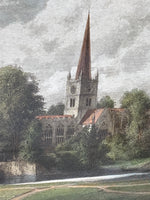 Stratford On Avon - Shakespeare’s Birthplace Print (see description)