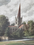 Stratford On Avon - Shakespeare’s Birthplace Print (see description)