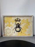 Queen Bee Farmhouse Style Lightweight Wall Hanging
