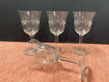 Set 4 Of Cordial Glasses ( 2 Sets Available, Priced Individually)